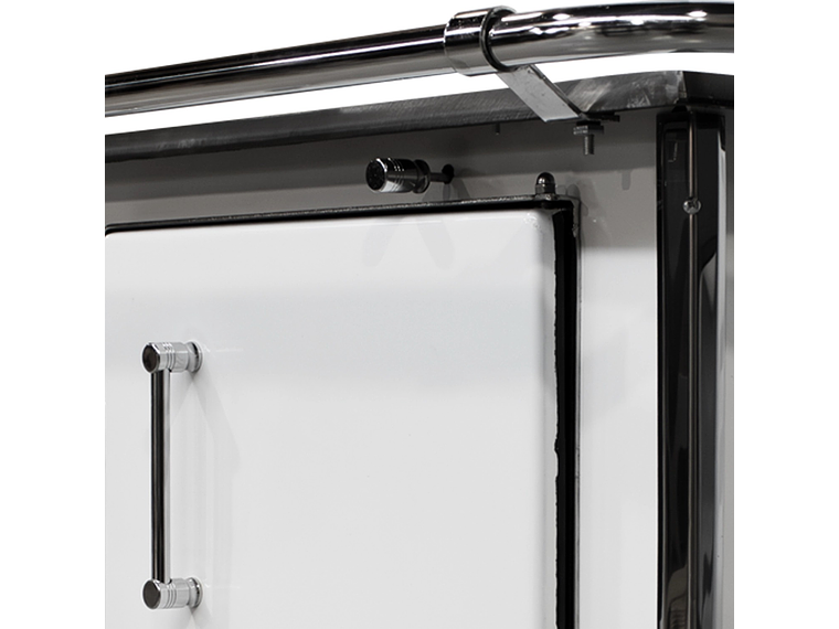 COCINA A LEÑA ALCAZAR LLAIMA 80 BLANCA 4