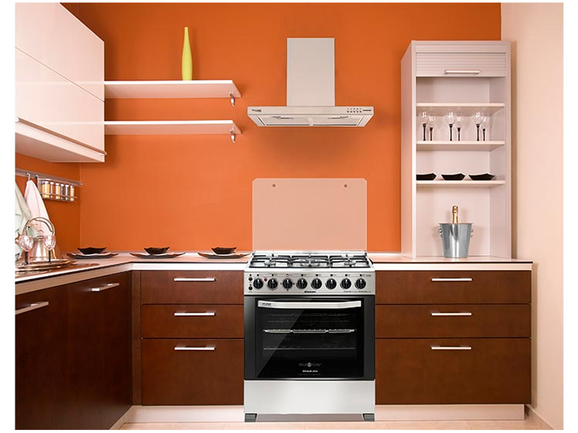 COCINA A GAS LICUADO/NATURAL SINDELEN 5 PLATOS CH-740NI 5Q HIBRIDA CONVECCION 4