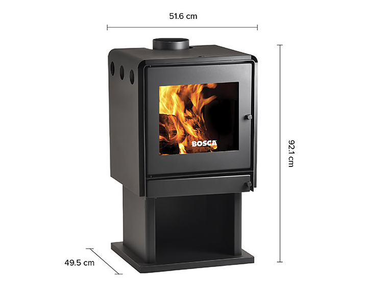 CALEFACTOR A LEÑA BOSCA LIMIT 480 3