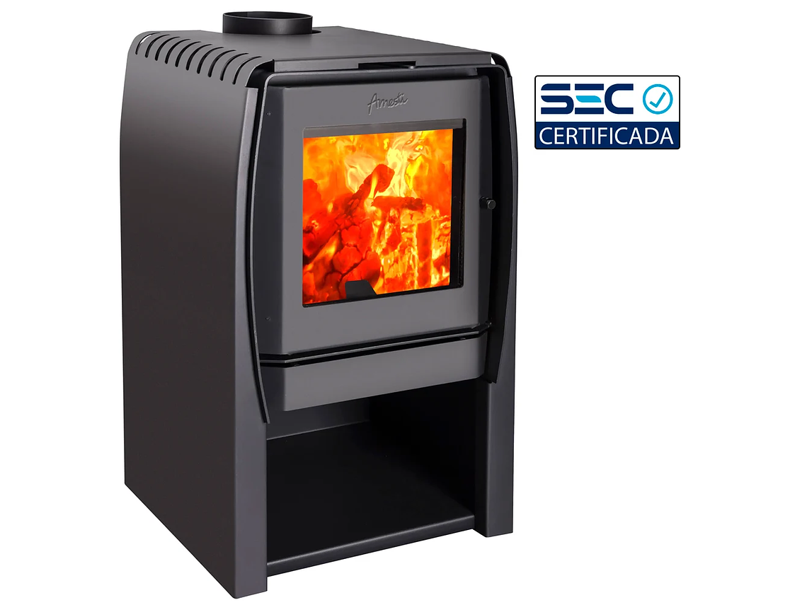 CALEFACTOR LEÑA AMESTI MODELO NORDIC 450 1