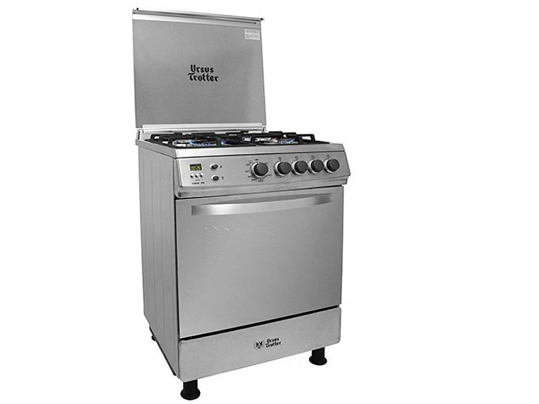 COCINA A GAS NATURAL URSUS TROTTER 4 PLATOS EURO 60 PRO GN 1