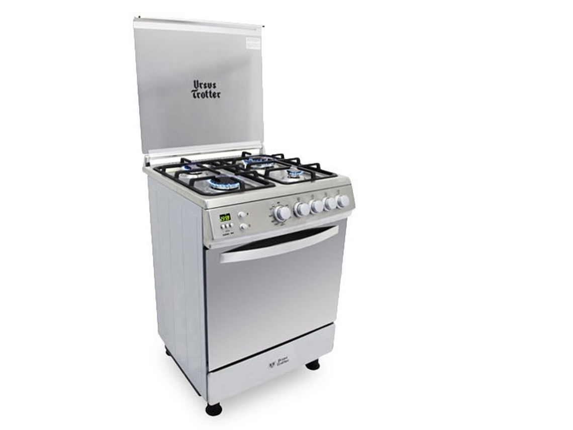 COCINA A GAS LICUADO URSUS TROTTER 4 PLATOS EURO 60 PRO GL 1