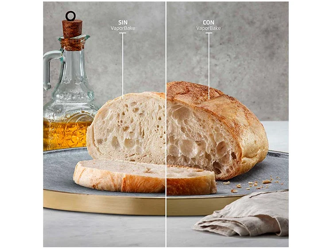 COCINA A GAS LIQUADO FENSA 6 PLATOS F 5300 T SILVER NEGRO 9