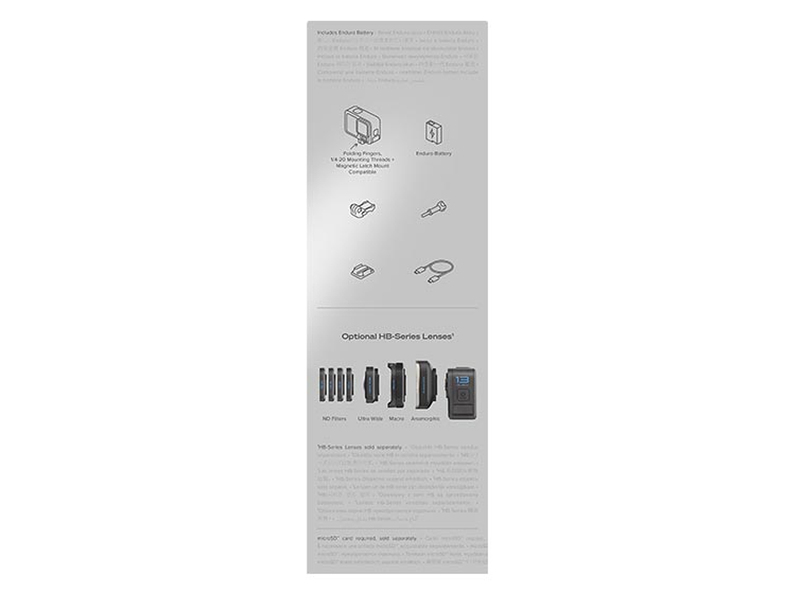 CÁMARA COMPÁCTA GOPRO HERO 13 WI-FI BLUETOOTH 24.7 MP BLACK 5