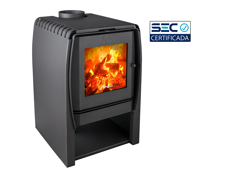 CALEFACTOR LEÑA AMESTI MODELO NORDIC 380 1