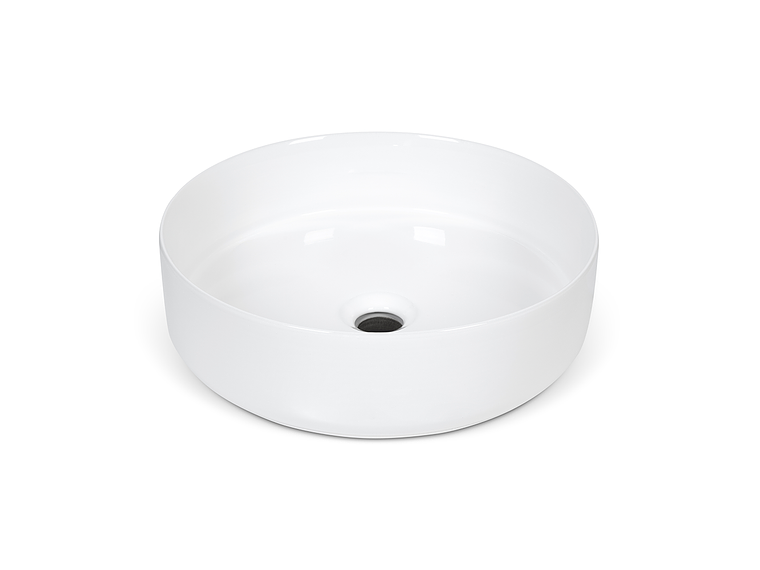 MUEBLE STRETTO VANITORIO SOBRE CUBIERTA REDONDO COMPLETO 80 X 46 CM ERMES MDF 4