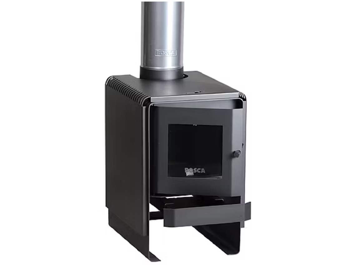 CALEFACTOR A LEÑA 11,5 KW ECO 380. BOSCA 8