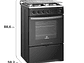 COCINA A GAS 4 PLATOS LIMPIAFÁCIL Y TIMER M 775 BT NEGRA - Miniatura 2
