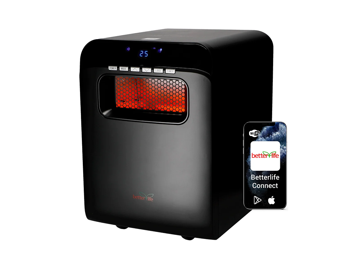 ESTUFA INFRARROJA WI-FI SMARTHOME 60 M2 BETTERLIFE BLIR1500W 1