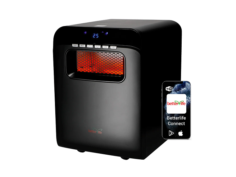 ESTUFA INFRARROJA WI-FI SMARTHOME 60 M2 BETTERLIFE BLIR1500W 1