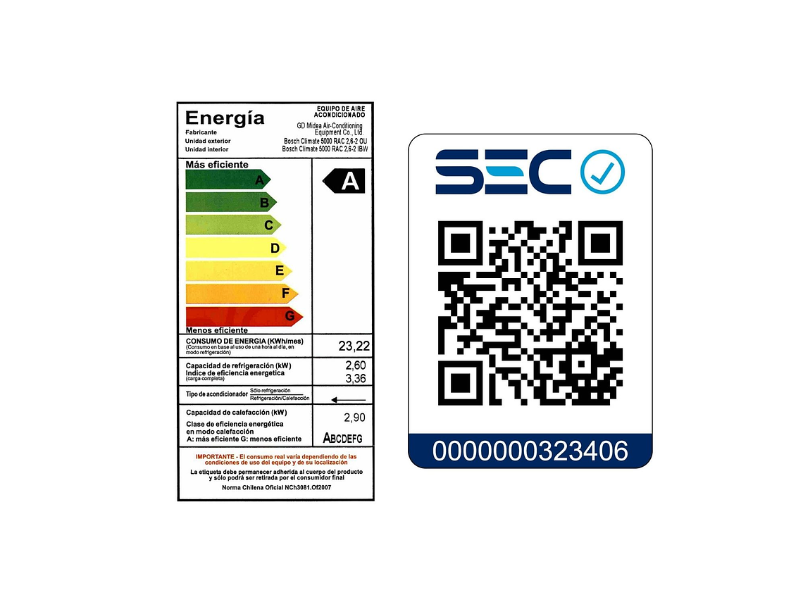 AIRE ACONDICIONADO FULL INVERTER 9000BTU 2