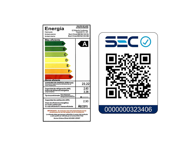 AIRE ACONDICIONADO FULL INVERTER 9000BTU 2