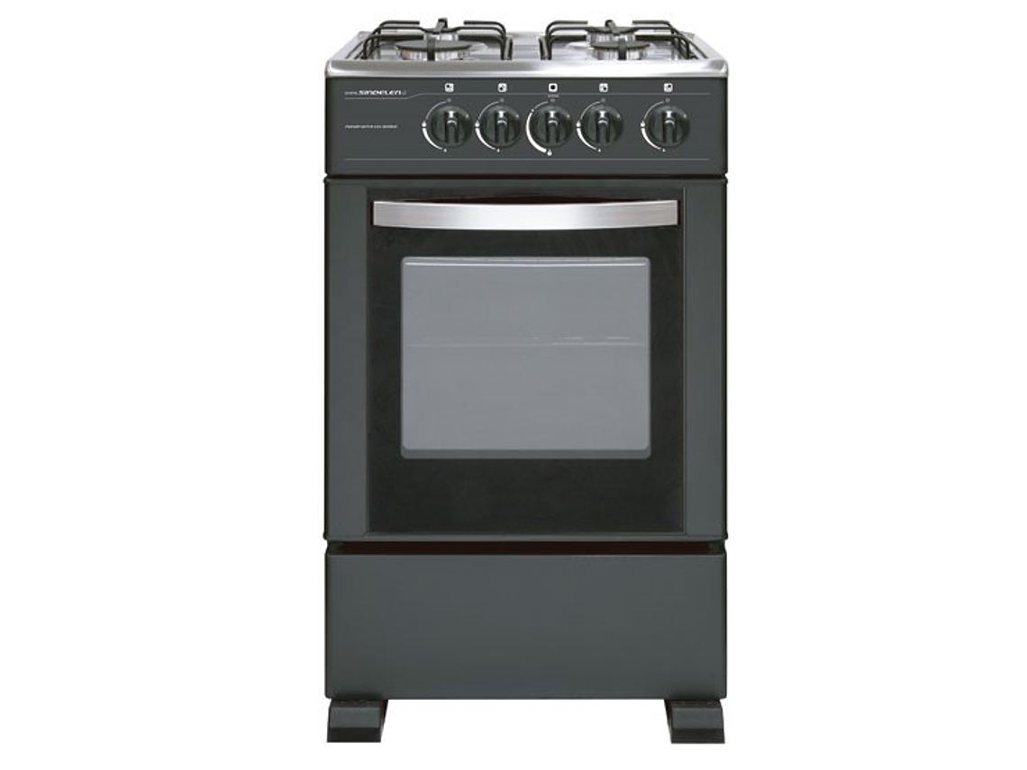 COCINA A GAS LICUADO SINDELEN 4 QUEMADORES CH-5050NG 1