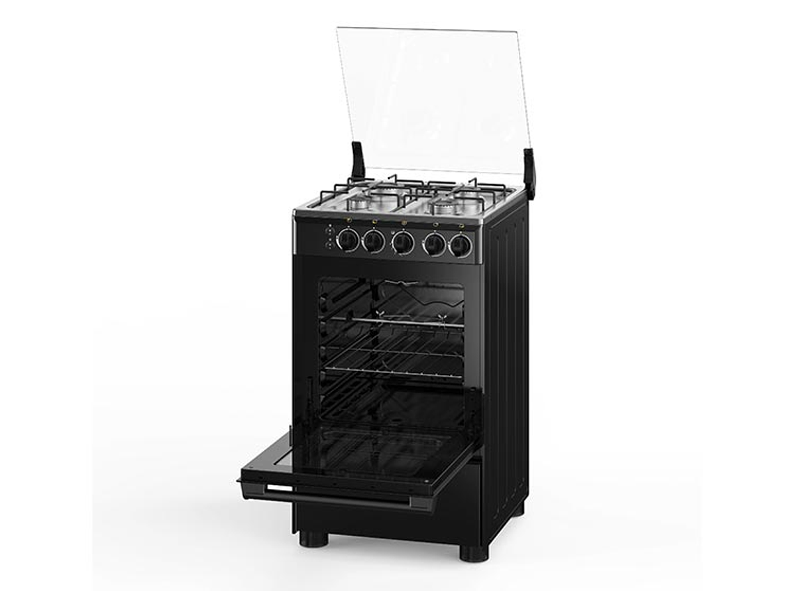 COCINA A GAS LICUADO MIDEA 4 PLATOS MCG-4QSG20NSBK 4