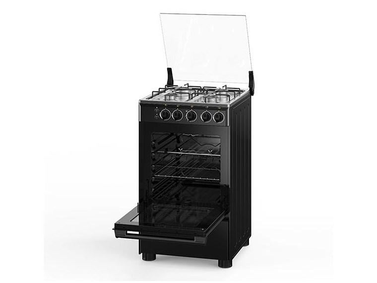 COCINA A GAS LICUADO MIDEA 4 PLATOS MCG-4QSG20NSBK 4