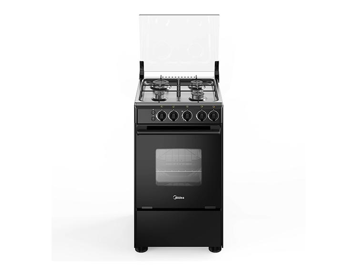 COCINA A GAS LICUADO MIDEA 4 PLATOS MCG-4QSG20NSBK 5