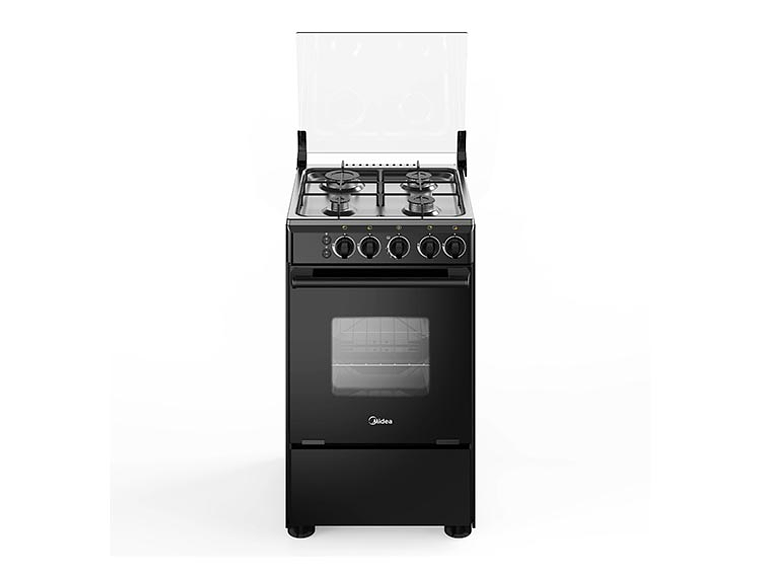 COCINA A GAS LICUADO MIDEA 4 PLATOS MCG-4QSG20NSBK 5