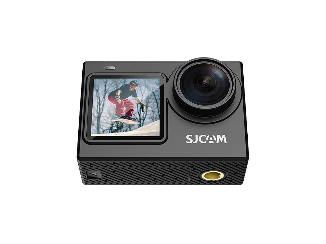 PACK CÁMARA DEPORTIVA SJCAM SJ6 PRO 24MP 4K 60 FPS DOBLE PANTALLA ESTABILIZADOR MÁS 2 BATERÍAS 3