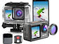 CÁMARA DEPORTIVA 5K 24MP ULTRAHD CON MICROFONO Y ACCESORIOS - Miniatura 1