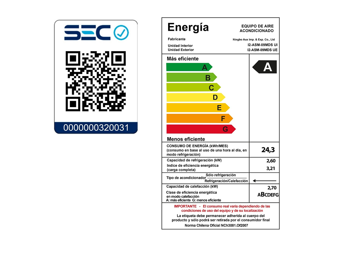 INCLUYE INSTALACIÓN EN RM SPLIT INVERTER 9000BTU WIFI APP 3