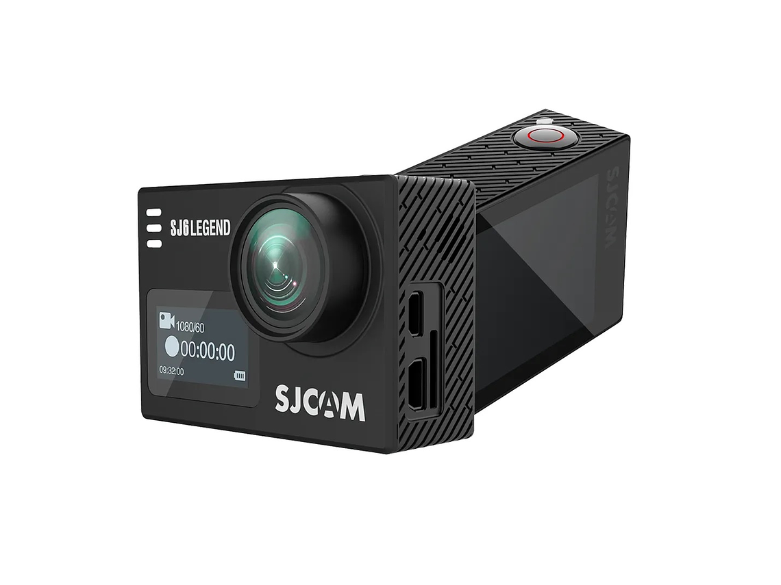 PACK CÁMARA DEPORTIVA SJCAM SJ6 LEGEND 4K WIFI ESTABILIZADOR GIROSCÓPICO MÁS 2 BÁTERÍAS 5