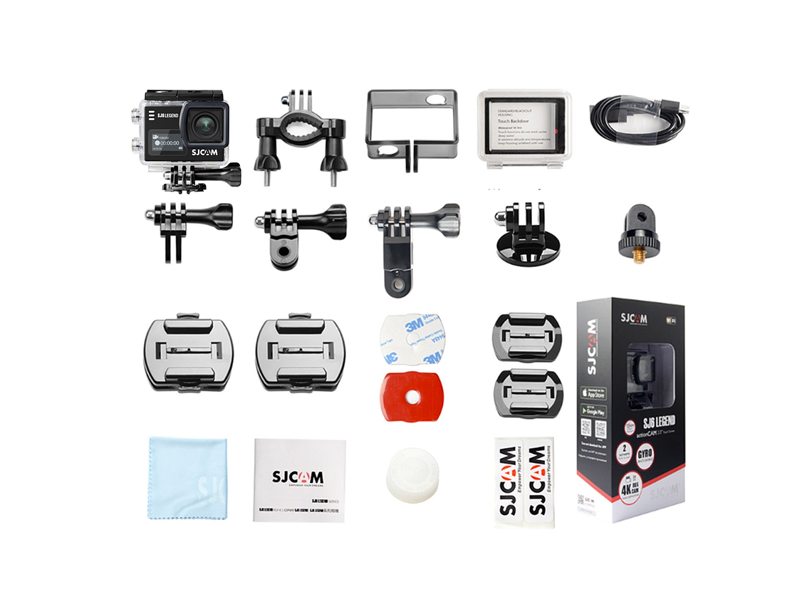 CÁMARA DEPORTIVA SJCAM SJ6 LEGEND 4K WIFI ESTABILIZADOR GIROSCÓPICO 4
