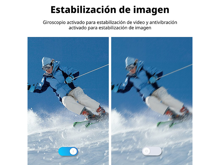 CÁMARA DEPORTIVA 5K 24MP ULTRAHD CON MICROFONO Y ACCESORIOS 5