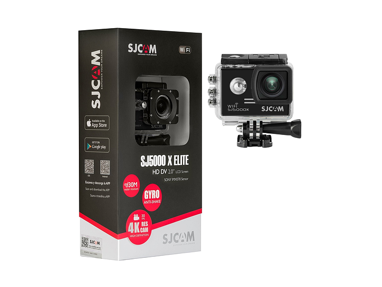 CÁMARA DEPORTIVA SJCAM SJ5000X 4K WIFI GYRO ESTABILIZADOR 1