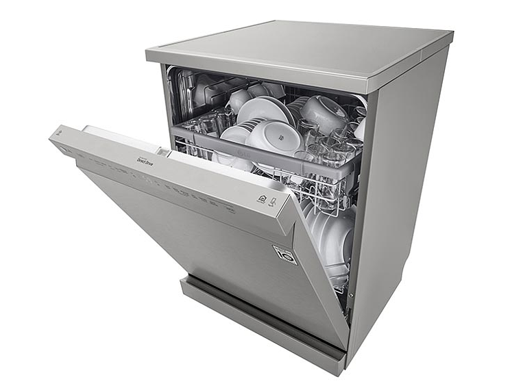 LAVAVAJILLAS LG 14 PLATOS SILVER DF222FP.APZECL 4