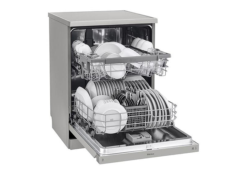 LAVAVAJILLAS LG 14 PLATOS SILVER DF222FP.APZECL 6