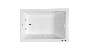 TINA HIDROMASAJE BUCK Y BUCK 120 X 185 X 48 CM 8 INYECTORES MOTOR DERECHA