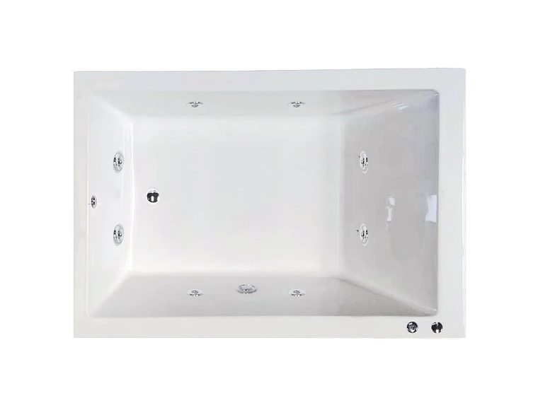 TINA HIDROMASAJE BUCK Y BUCK 120 X 185 X 48 CM 8 INYECTORES MOTOR DERECHA 2