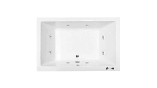 TINA HIDROMASAJE BUCK Y BUCK 120 X 185 X 48 CM 8 INYECTORES MOTOR DERECHA