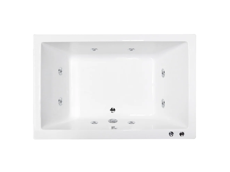 TINA HIDROMASAJE BUCK Y BUCK 120 X 185 X 48 CM 8 INYECTORES MOTOR DERECHA 2