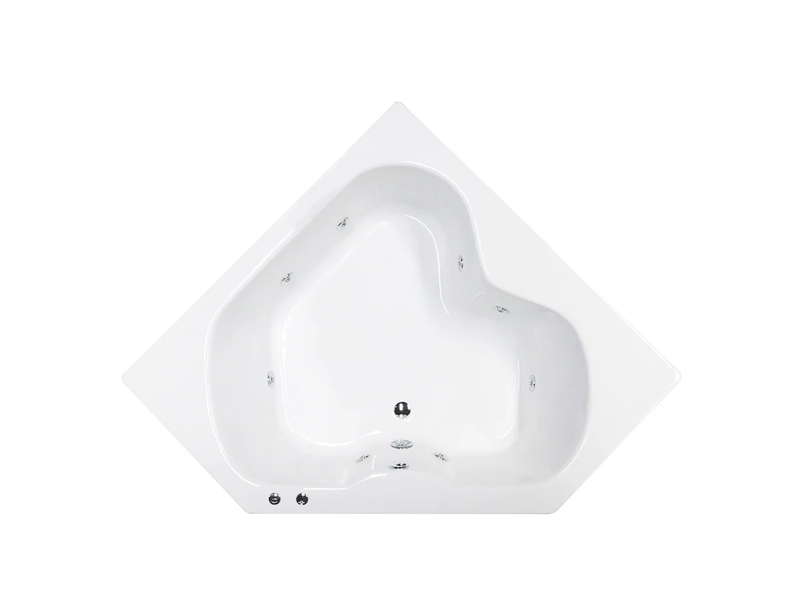 TINA HIDROMASAJE BUCK Y BUCK 150 X 150 X 45 CM 8 INYECTORES MOTOR DERECHA 2