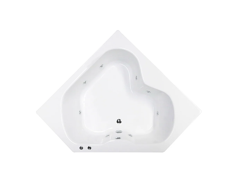 TINA HIDROMASAJE BUCK Y BUCK 150 X 150 X 45 CM 8 INYECTORES MOTOR DERECHA 2