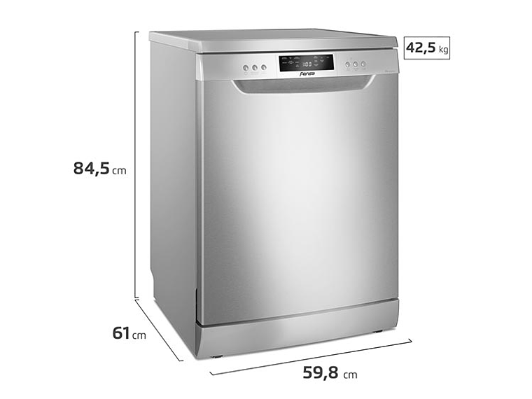 LAVAVAJILLAS FENSA 14 CUBIERTOS EXPERIENCE CARE 14SZ 2