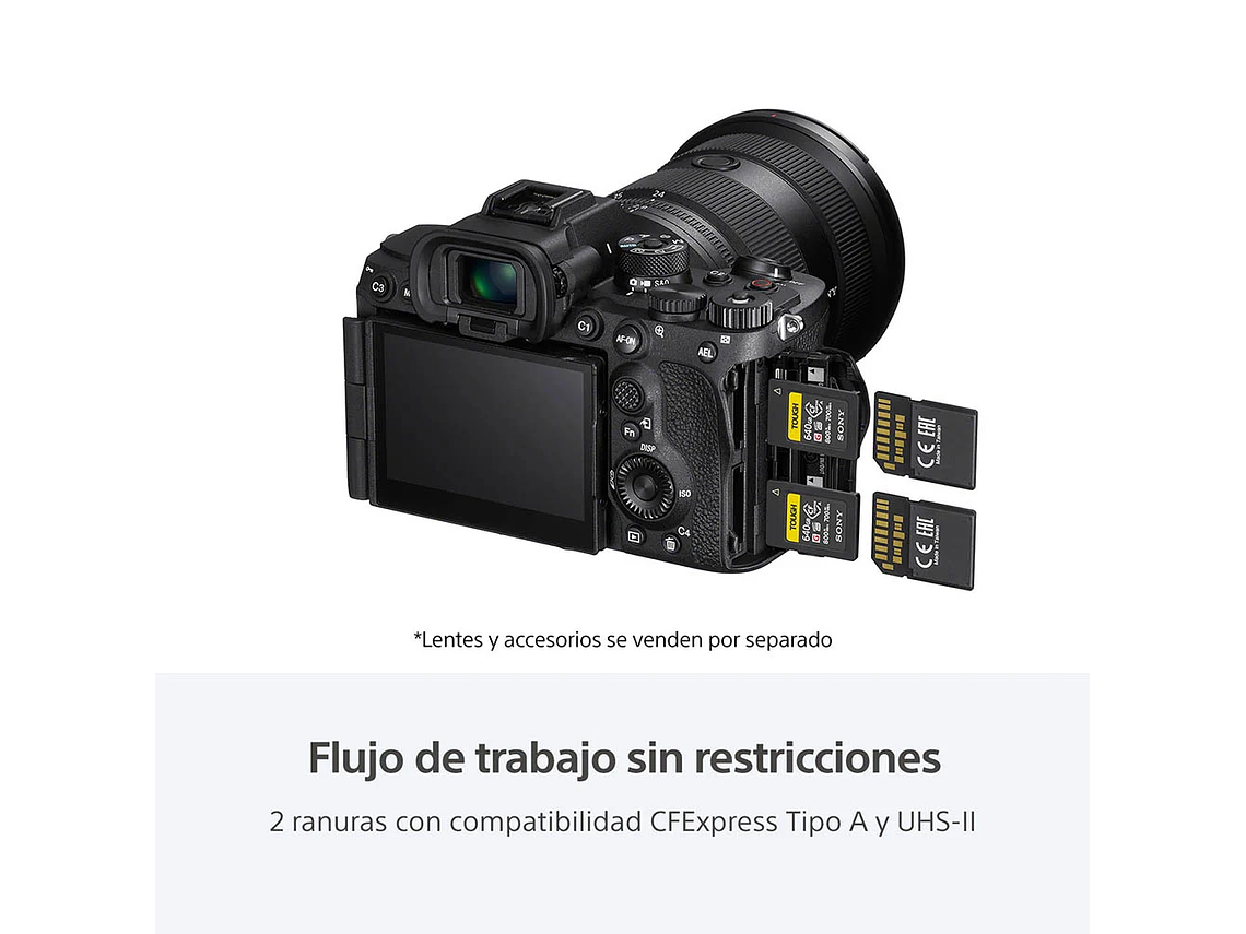 CAMARA HIGH RES FULL FRAME ILCE-7RM5 4