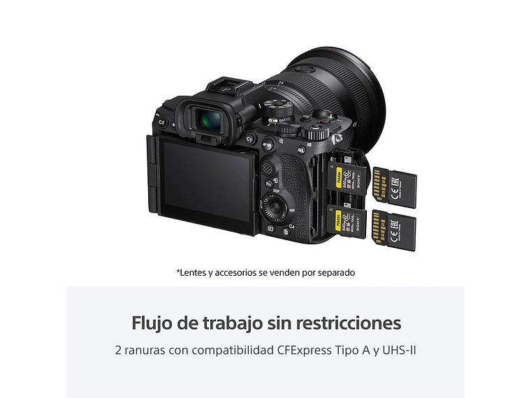 CAMARA HIGH RES FULL FRAME ILCE-7RM5 4