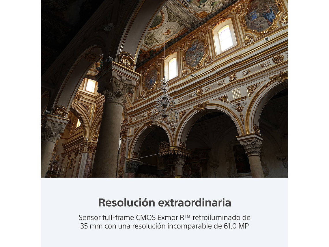 CÁMARA PROFESIONAL COMPACTA FULL FRAME MIRRORLESS ILCE-7CR 6