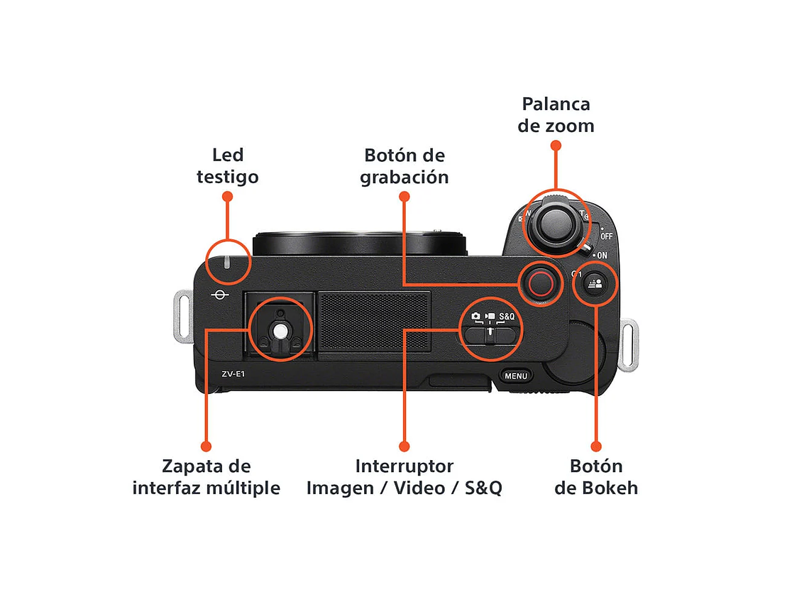 CAMARA VLOGGING FULL-FRAME ZV-E1 NEGRA 4