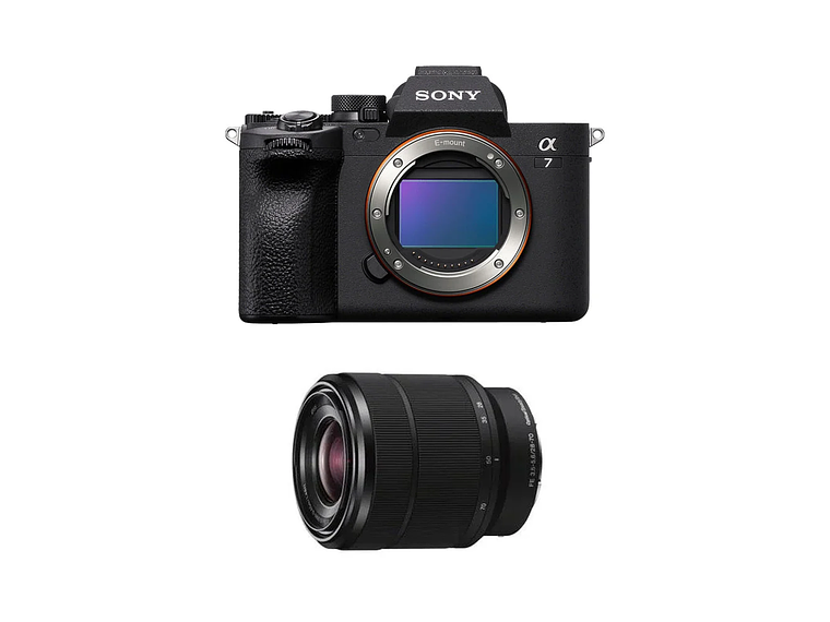 CAMARA FULL FRAME ILCE-7M4K CON LENTE SEL2870 | NEGRO 1