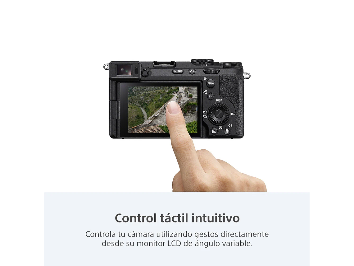 CÁMARA PROFESIONAL COMPACTA FULL FRAME MIRRORLESS ILCE-7CR 9