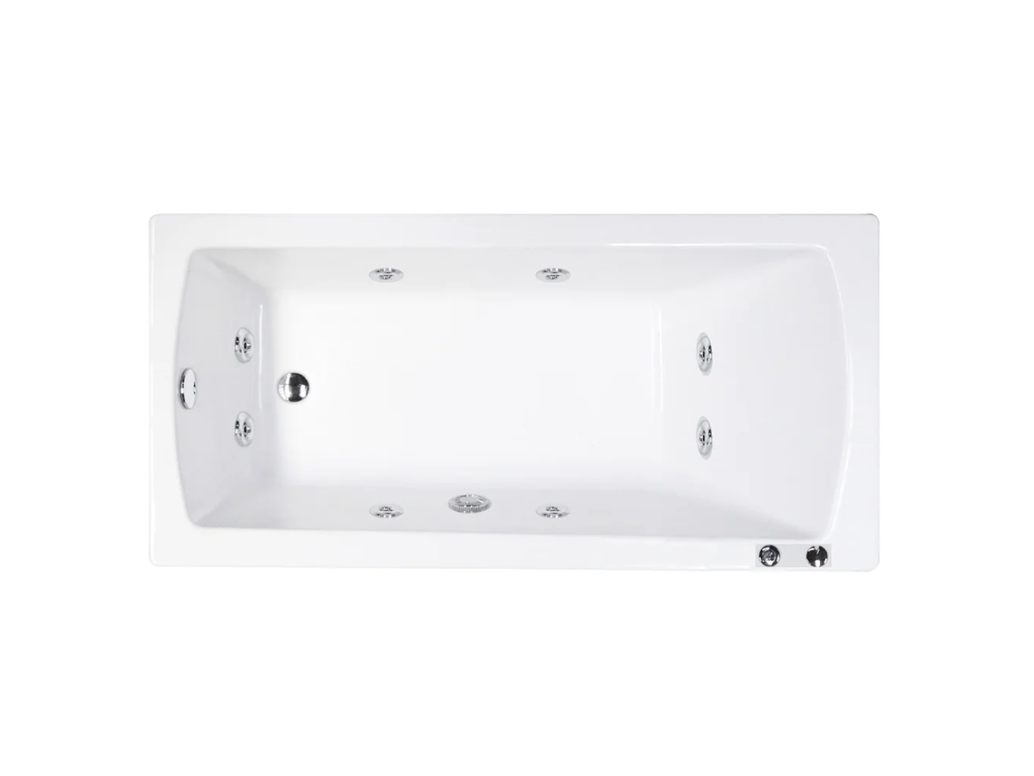 TINA HIDROMASAJE BUCK Y BUCK 72 X 170 X 40 CM 8 INYECTORES MOTOR DERECHA 2