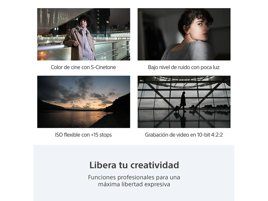 CAMARA VLOGGING FULL-FRAME ZV-E1 NEGRA 8