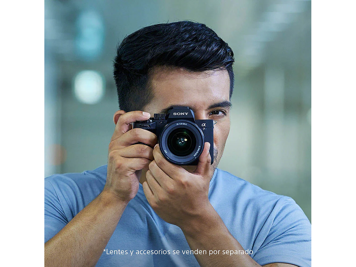 CAMARA FULL FRAME ILCE-7M4K CON LENTE SEL2870 | NEGRO 5