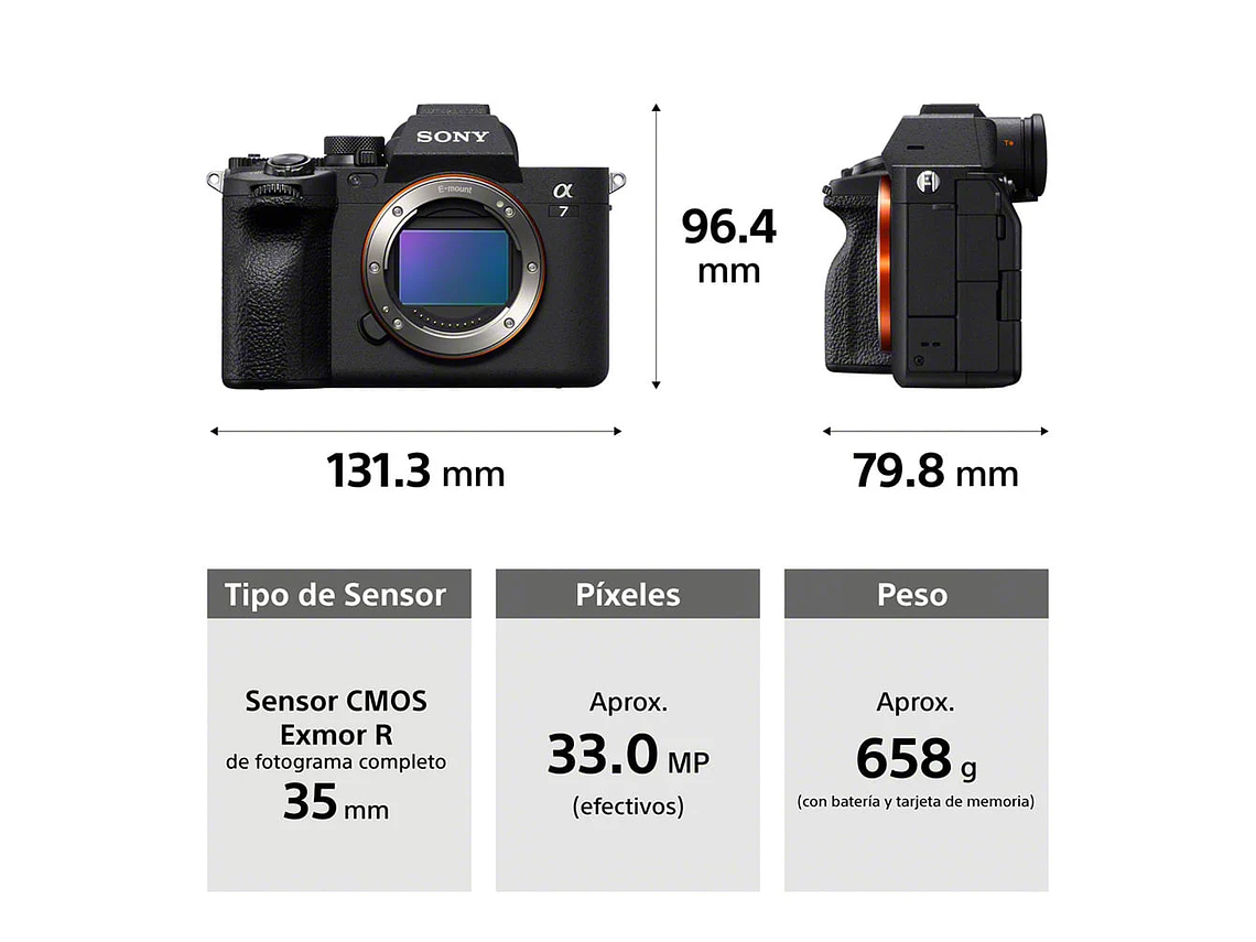 CAMARA FULL FRAME ILCE-7M4 2