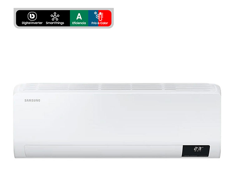 SPLIT INVERTER 9000 BTU FRIO & CALOR SAMSUNG AR09TSFZAWK 1