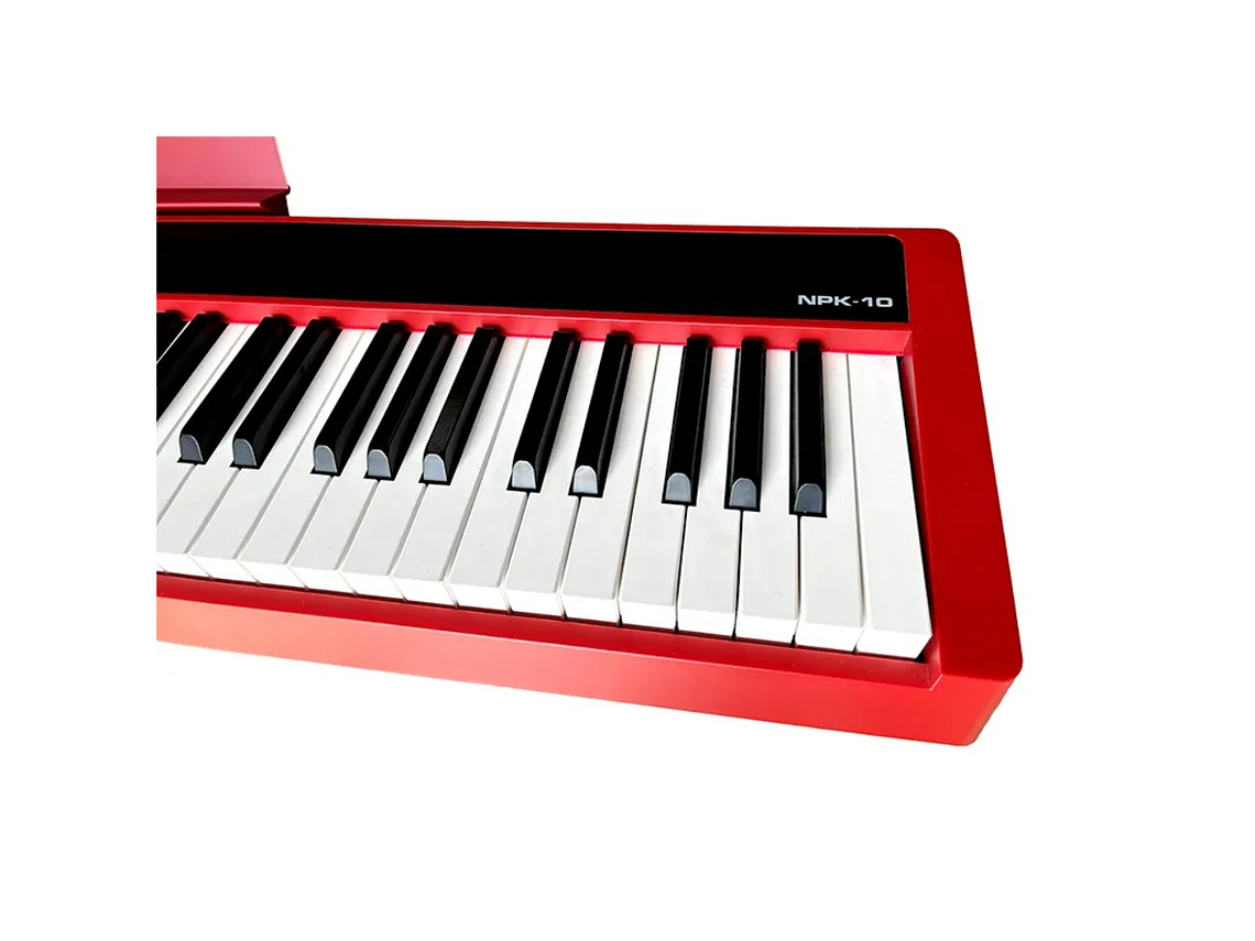 PIANO DIGITAL NPK-10 ROJO NUX 3
