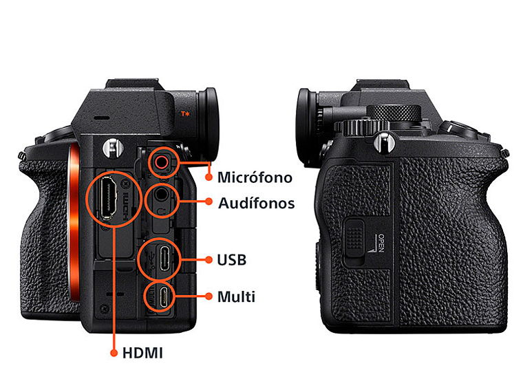 CAMARA HÍBRIDA SONY ILCE-7M4K FULL-FRAME ALPHA 7 IV 3